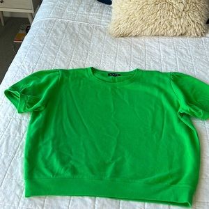 Jcrew short sleeve sweatshirt